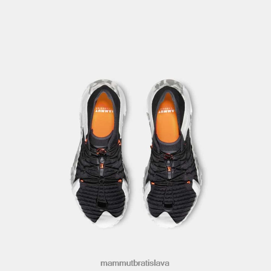 sk Mammut obuv muži hueco úplet ii nízky čierno-svetlo ľadovo šedá T4LB6J1242