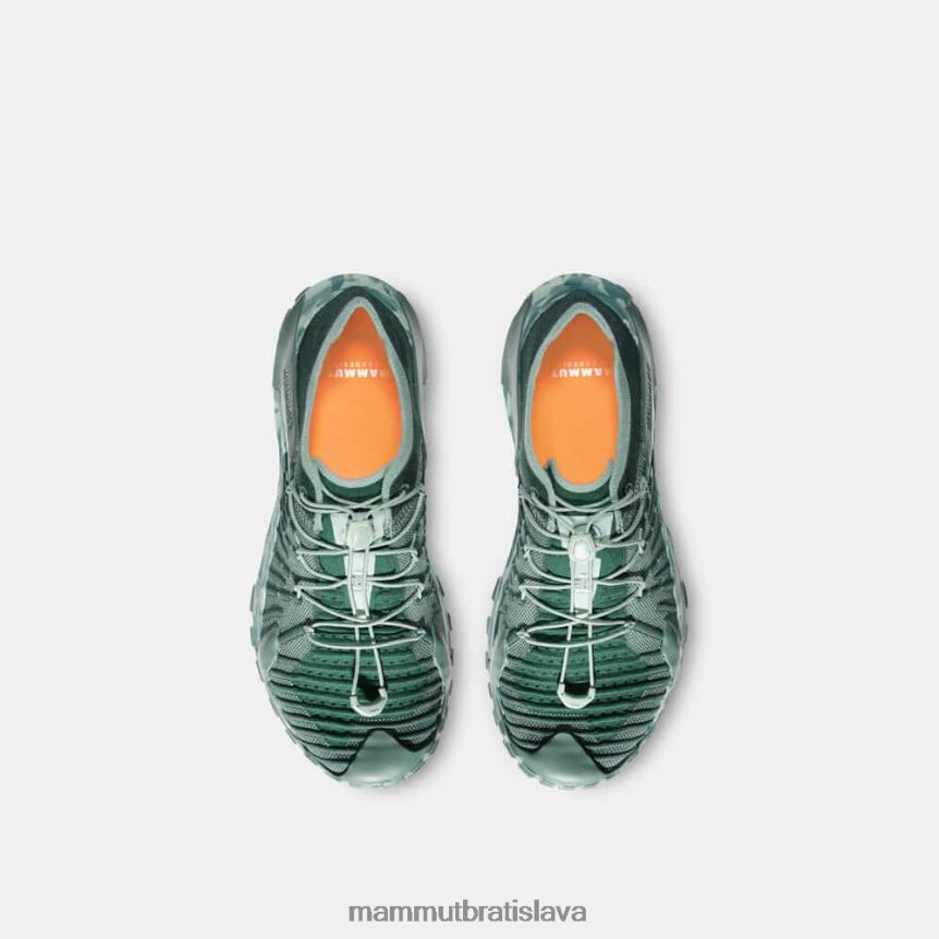 sk Mammut obuv muži hueco úplet ii nízky tmavý nefrit T4LB6J1244
