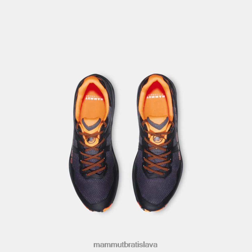 sk Mammut obuv muži sertig ii nízky čierno-živá oranžová T4LB6J321