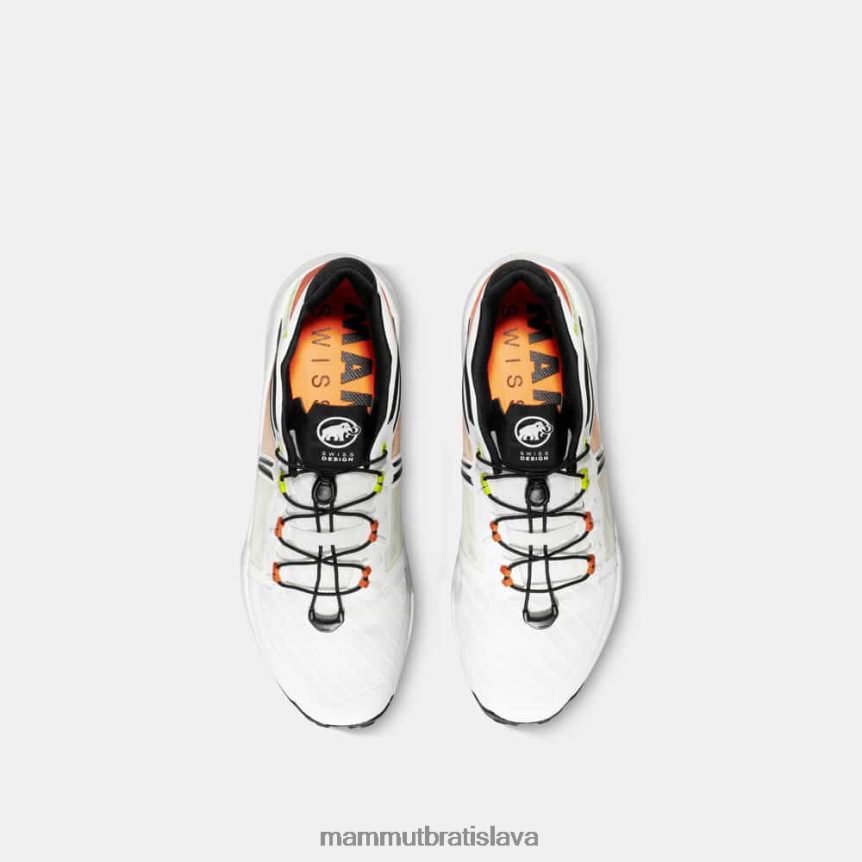 sk Mammut obuv muži sertig tr nízky bielo-tmavá mandarínka T4LB6J1211