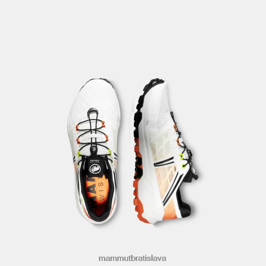 sk Mammut obuv muži sertig tr nízky bielo-tmavá mandarínka T4LB6J1211