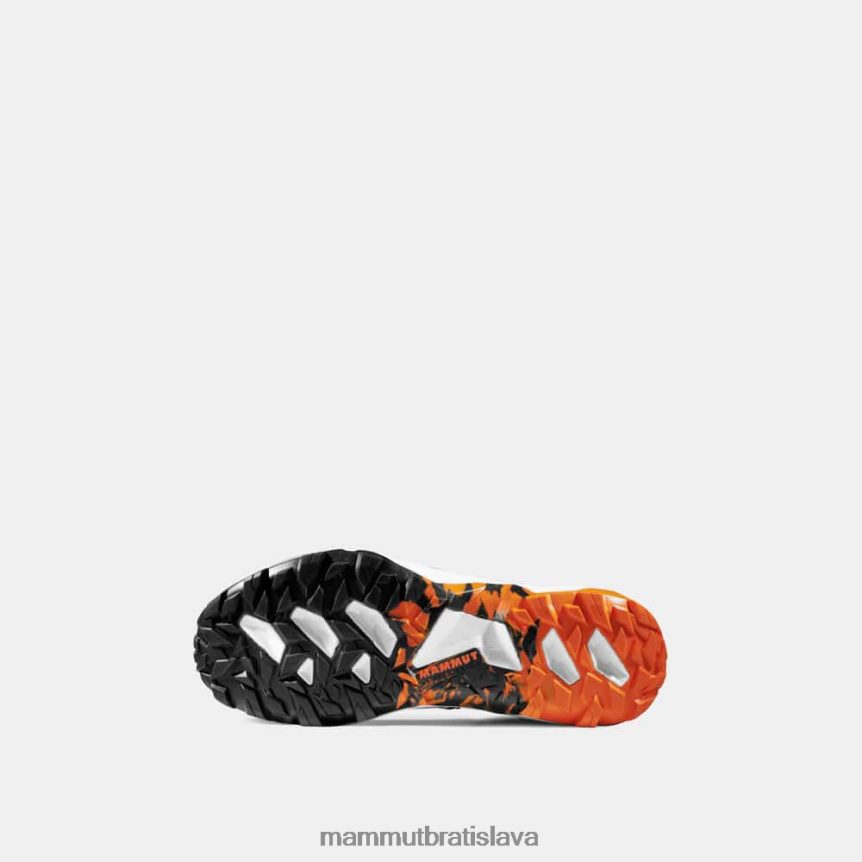 sk Mammut obuv muži sertig tr nízky bielo-tmavá mandarínka T4LB6J1211