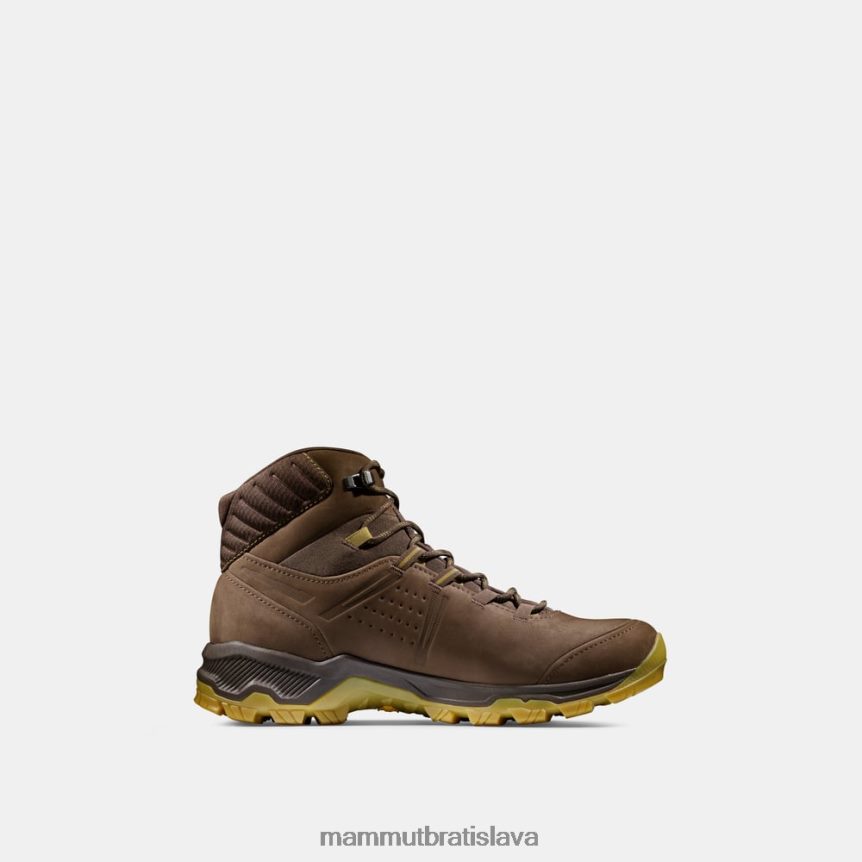 sk Mammut obuv muži ortuť iv mid gtx slatinno-jantárovo zelená T4LB6J1257