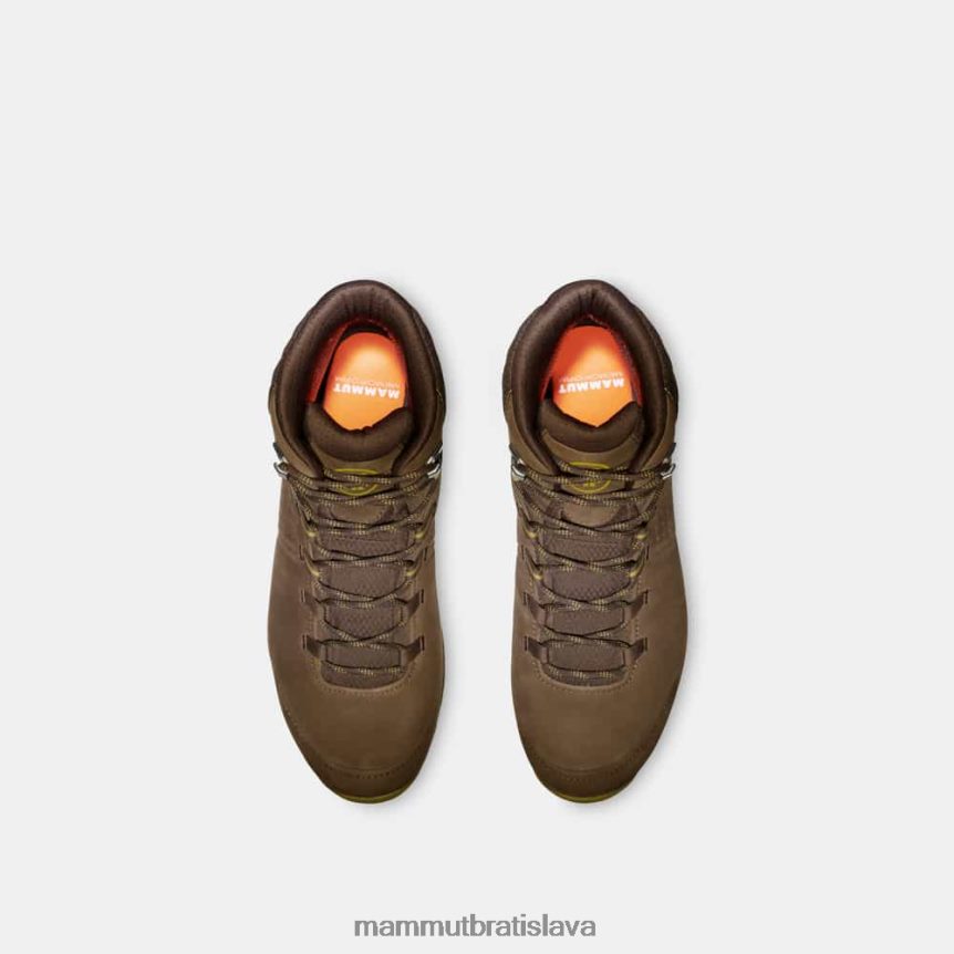 sk Mammut obuv muži ortuť iv mid gtx slatinno-jantárovo zelená T4LB6J1257