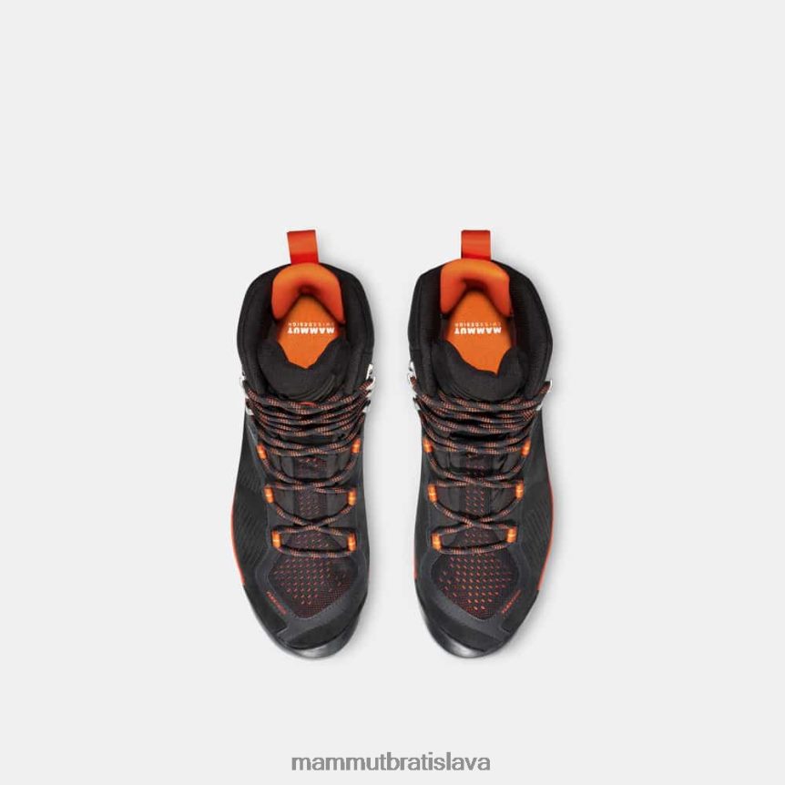sk Mammut obuv muži sapuen high gtx čierno horúca červená T4LB6J1206