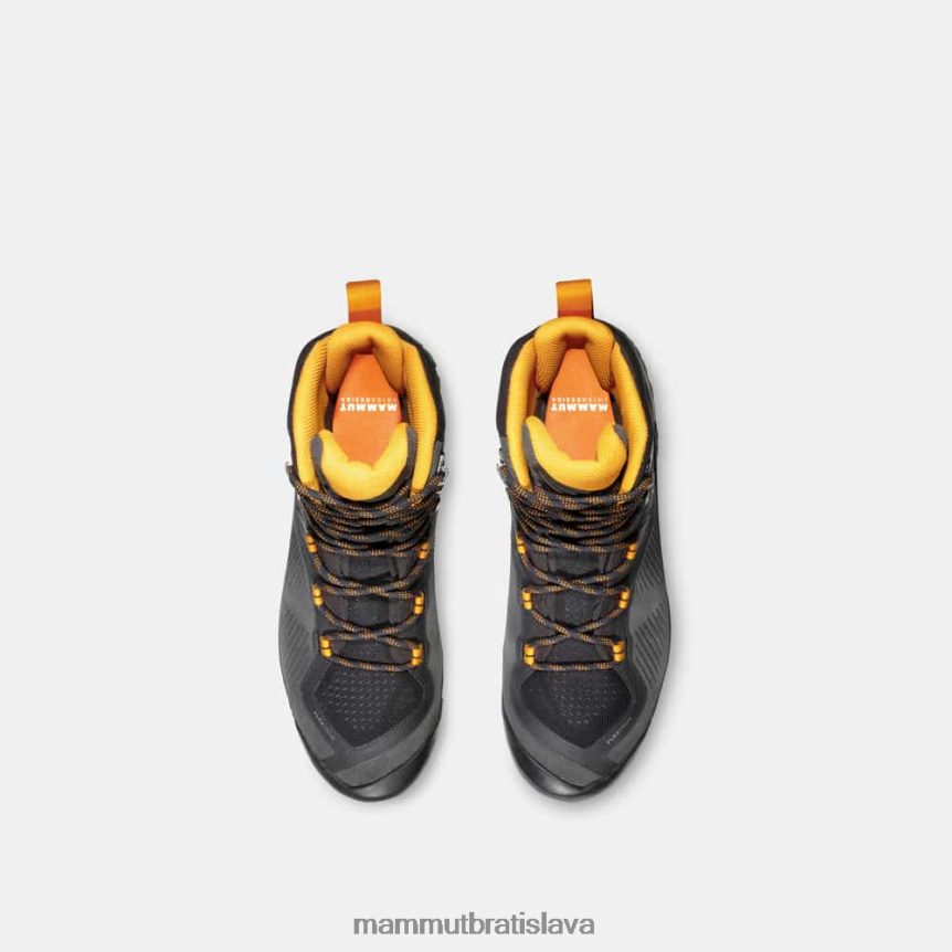 sk Mammut obuv muži sapuen high gtx čierno-tmavo žiarivé T4LB6J1204