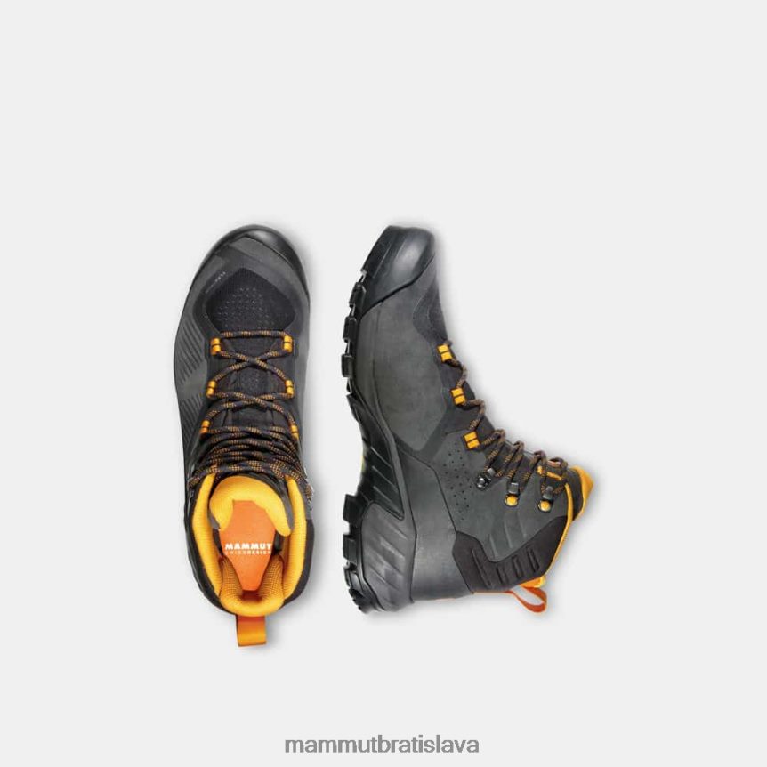 sk Mammut obuv muži sapuen high gtx čierno-tmavo žiarivé T4LB6J1204