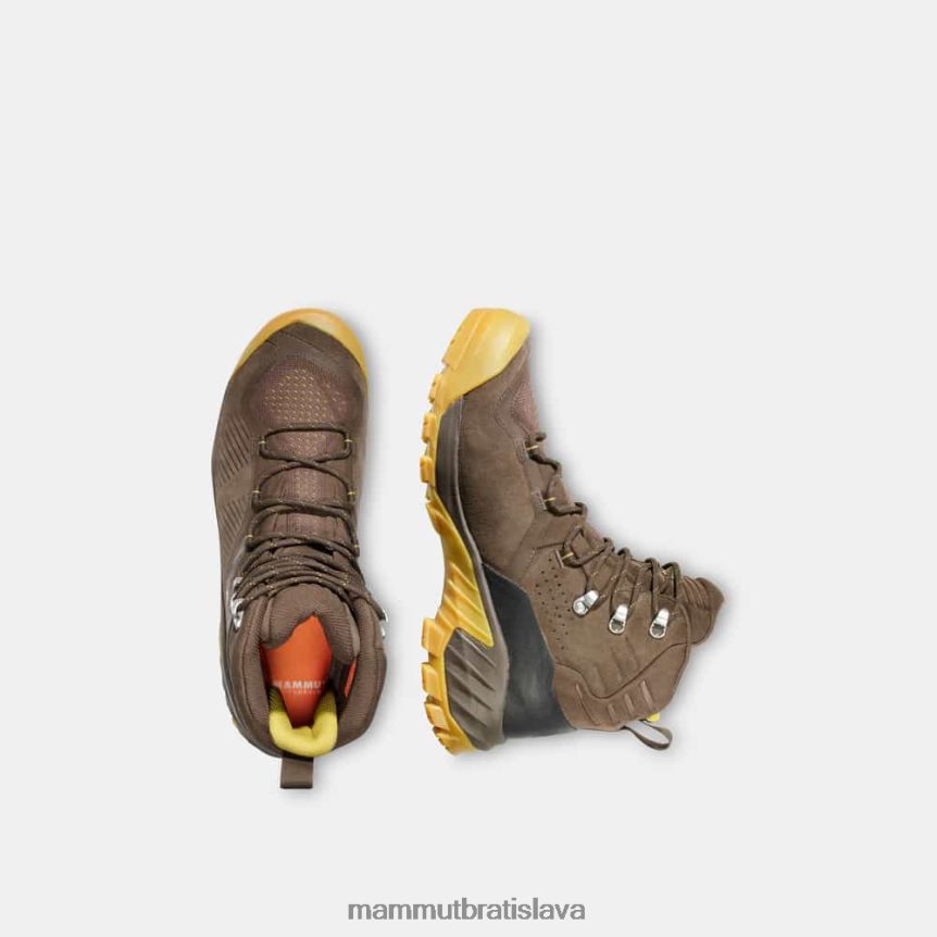 sk Mammut obuv muži sapuen high gtx wrenovo-jantárovo zelená T4LB6J312