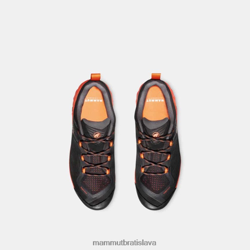 sk Mammut obuv muži sapuen low gtx čierno horúca červená T4LB6J1230