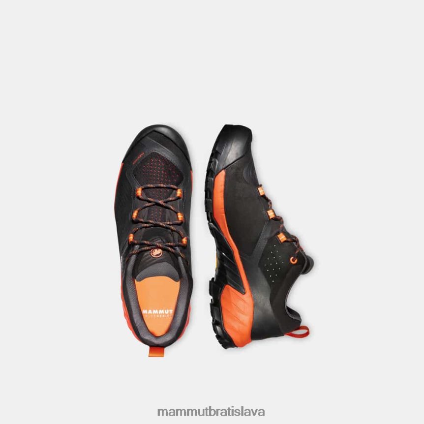 sk Mammut obuv muži sapuen low gtx čierno horúca červená T4LB6J1230