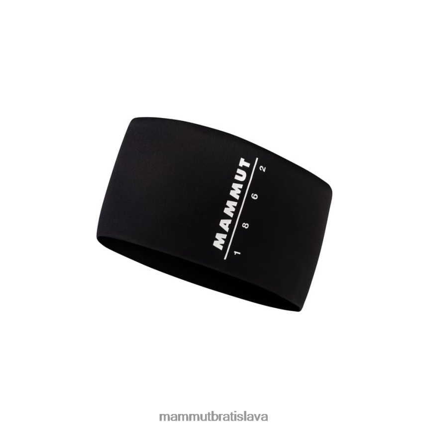 sk Mammut príslušenstvo unisex energetická čelenka čierna T4LB6J1175
