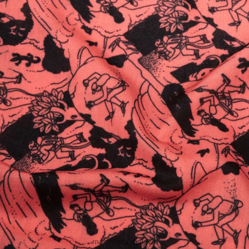 sk Mammut príslušenstvo unisex lezecká scéna na krk gamaše lososovo-čierna T4LB6J303