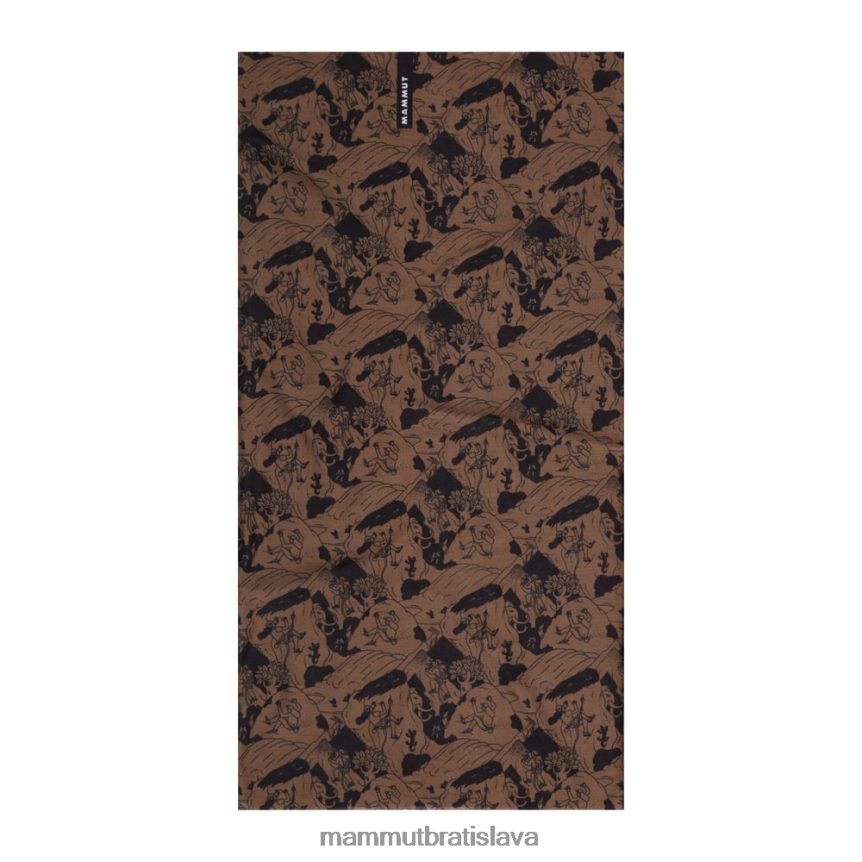 sk Mammut príslušenstvo unisex lezecká scéna na krk gamaše tmavá pieskovo čierna T4LB6J1189