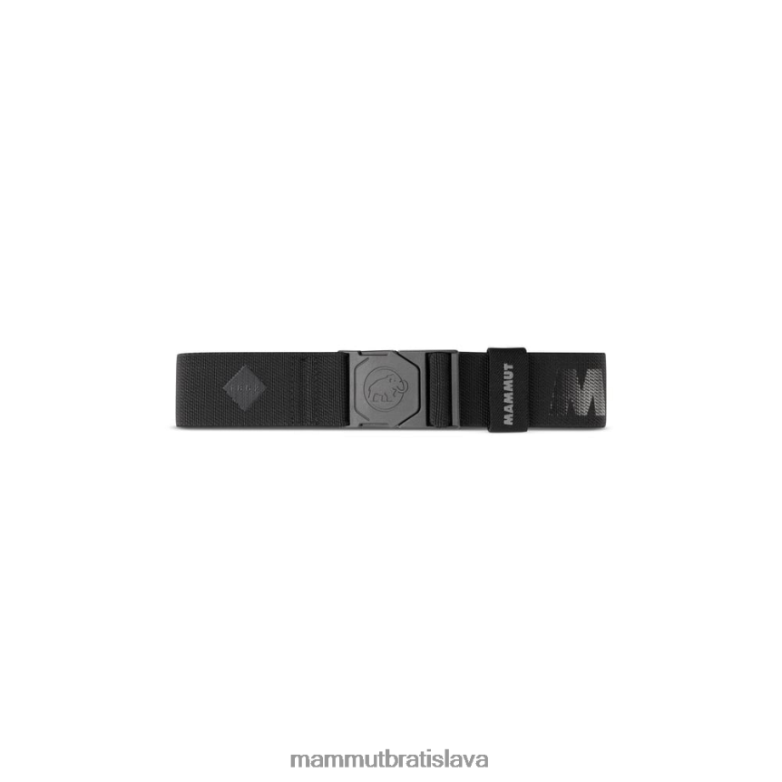 sk Mammut príslušenstvo unisex alpský pás čierna T4LB6J290