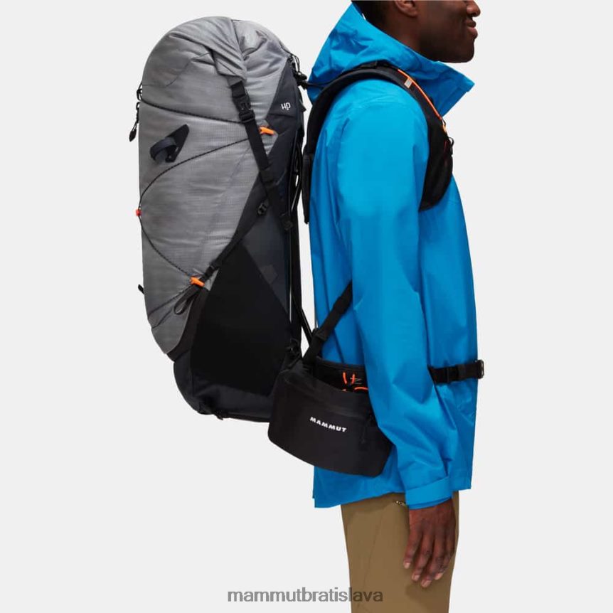 sk Mammut zariadení unisex dukánova chrbtica 50-60 granitovo-čierna T4LB6J1394