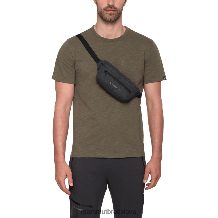 sk Mammut zariadení unisex klasický bumbag melange čierna T4LB6J620