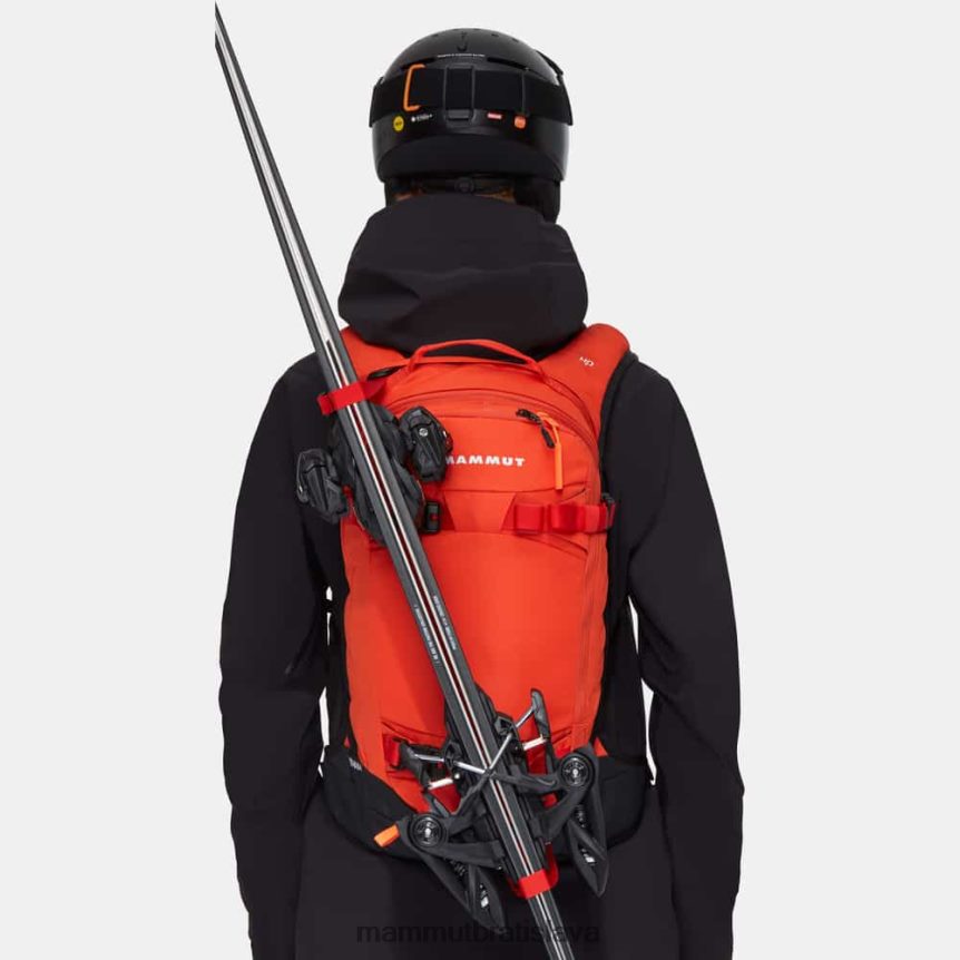 sk Mammut zariadení unisex nirvána 25 horúca červeno-čierna T4LB6J470