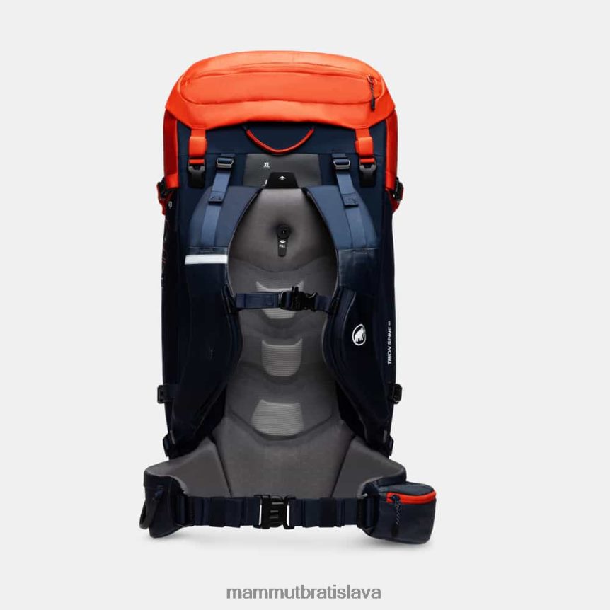 sk Mammut zariadení unisex triónová chrbtica 50 horúca červeno-morská T4LB6J1463