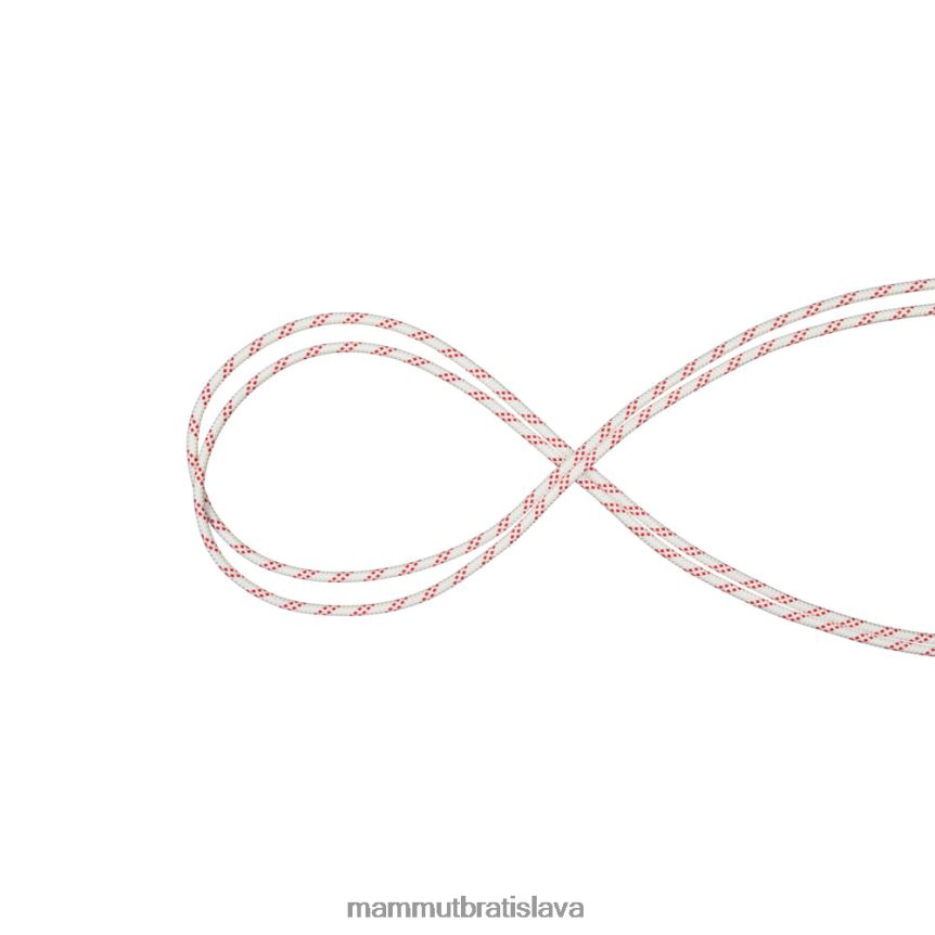 sk Mammut zariadení unisex 10.0 statický výkon bielo-červená T4LB6J515