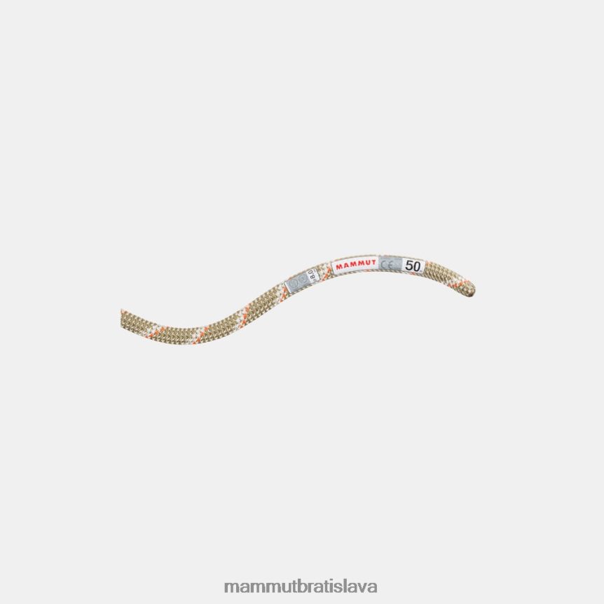 sk Mammut zariadení unisex 8.0 alpské klasické lano boa-biely T4LB6J1411