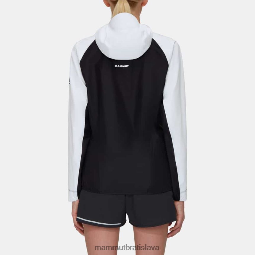 sk Mammut oblečenie ženy aenergy tr hs bunda s kapucňou čierna biela T4LB6J30