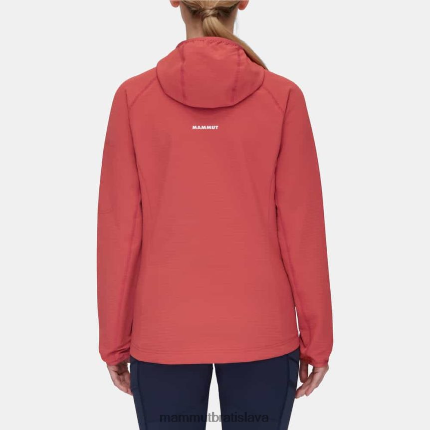 sk Mammut oblečenie ženy bunda madris light ml s kapucňou terakota T4LB6J831