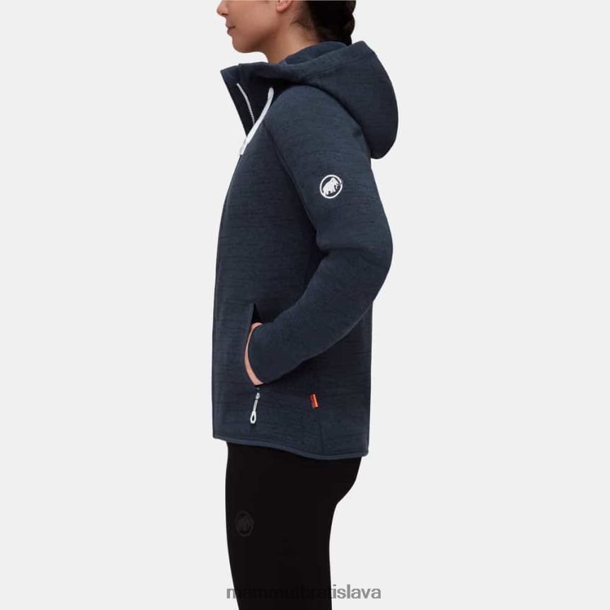 sk Mammut oblečenie ženy bunda s kapucňou arctic ml morská melanž T4LB6J271