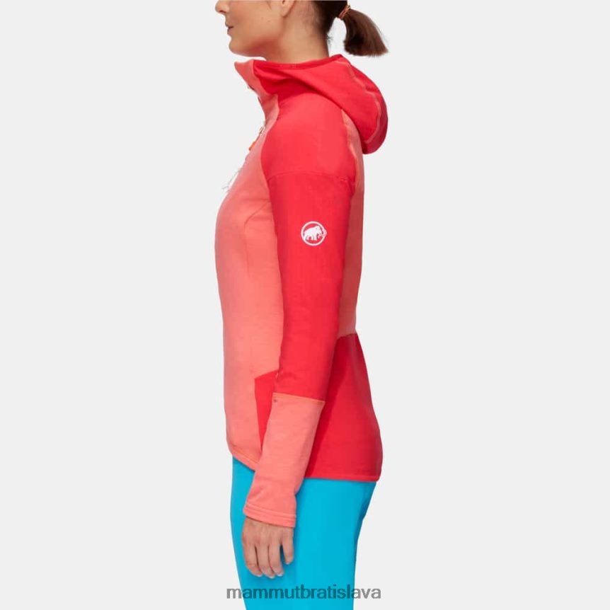 sk Mammut oblečenie ženy bunda s kapucňou eiswand advanced ml čučoriedka-azalka T4LB6J964