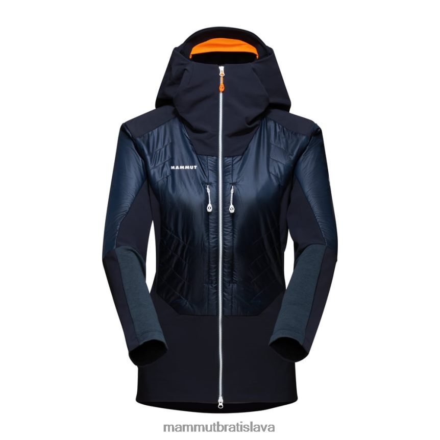 sk Mammut oblečenie ženy eisfeld tak hybridná bunda s kapucňou noc T4LB6J770