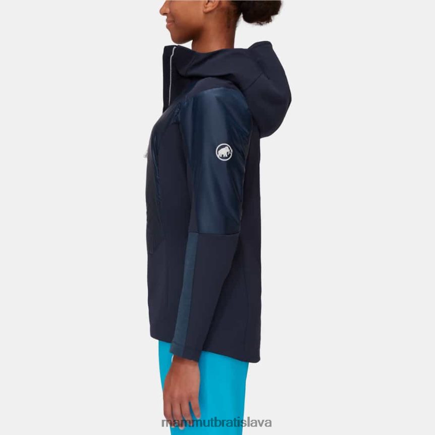sk Mammut oblečenie ženy eisfeld tak hybridná bunda s kapucňou noc T4LB6J770