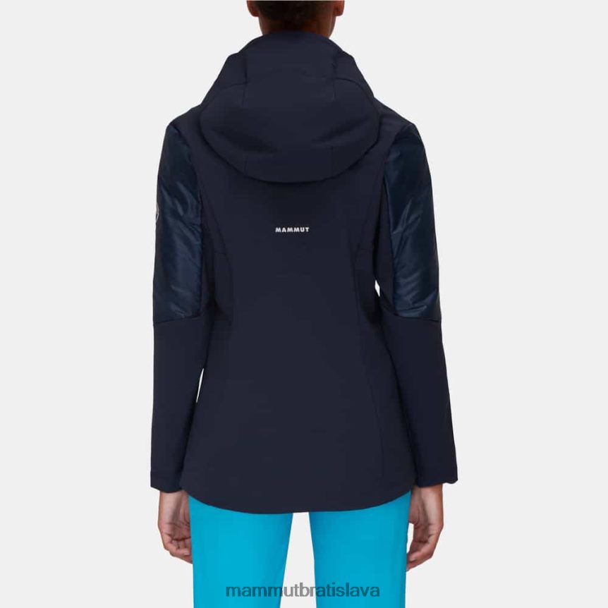 sk Mammut oblečenie ženy eisfeld tak hybridná bunda s kapucňou noc T4LB6J770