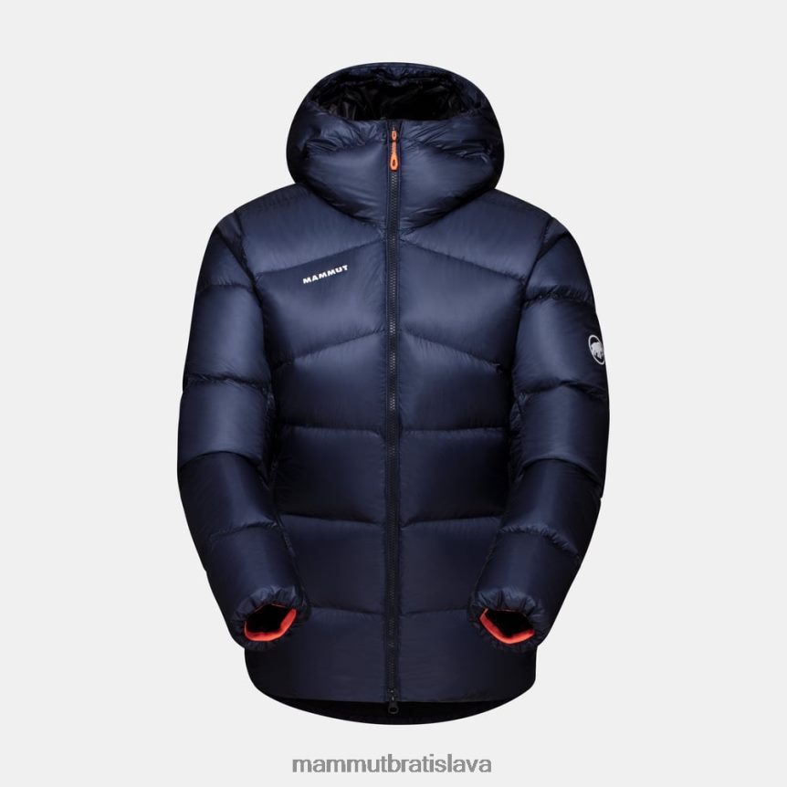 sk Mammut oblečenie ženy meron v bunde s kapucňou morská čierna T4LB6J51