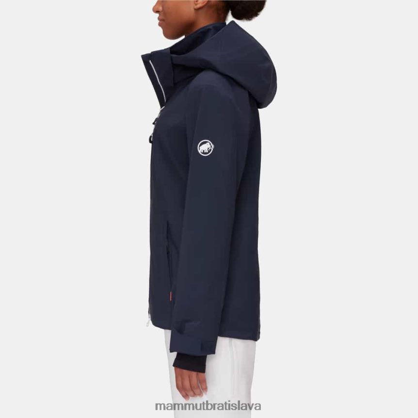sk Mammut oblečenie ženy stoney hs bunda morská biela T4LB6J751
