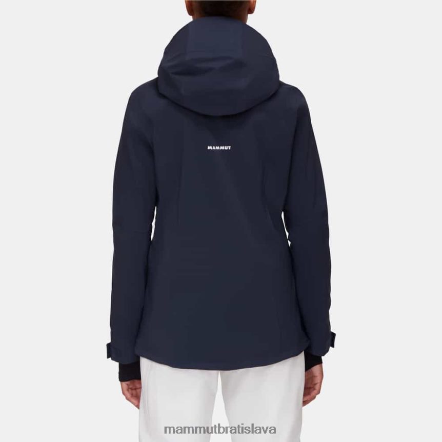 sk Mammut oblečenie ženy stoney hs bunda morská biela T4LB6J751
