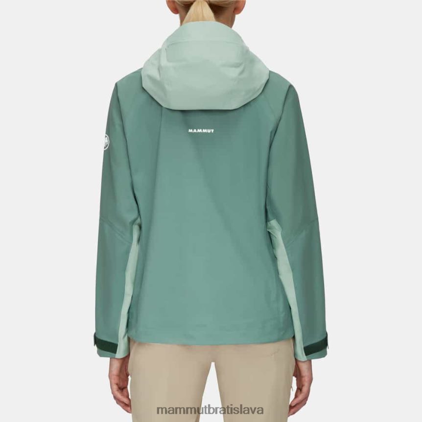 sk Mammut oblečenie ženy taiss hs bunda s kapucňou tmavý nefrit T4LB6J724