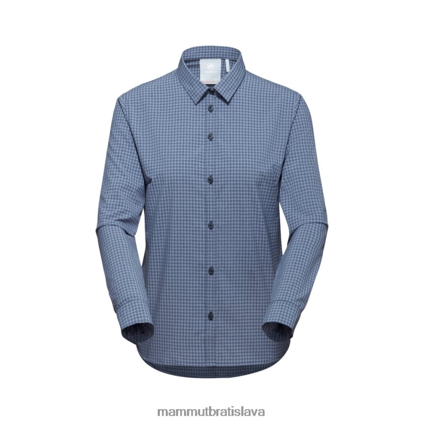 sk Mammut oblečenie ženy aada košeľa s dlhým rukávom morská svetelná noc T4LB6J793