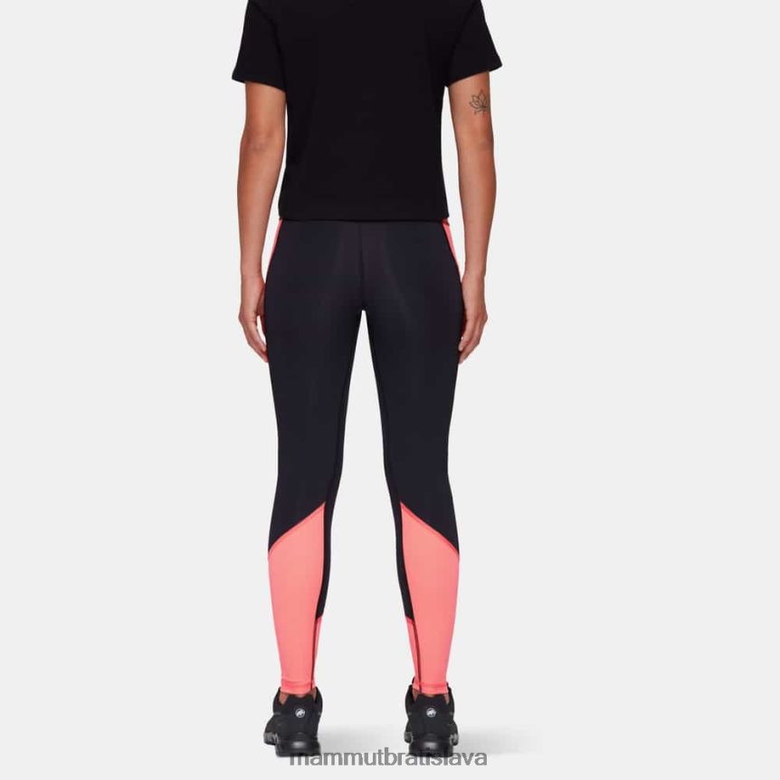sk Mammut oblečenie ženy massone pančucháče čierno-lososová T4LB6J841