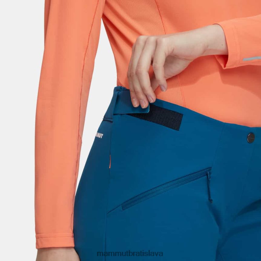 sk Mammut oblečenie ženy taiss tak šortky hlboká ľadovo modrá T4LB6J925