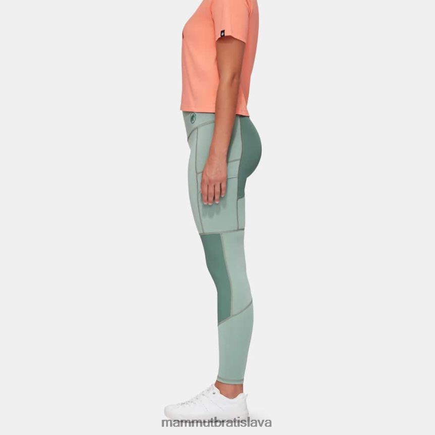sk Mammut oblečenie ženy zinal hybridné pančuchové nohavice jade-tmavý nefrit T4LB6J94