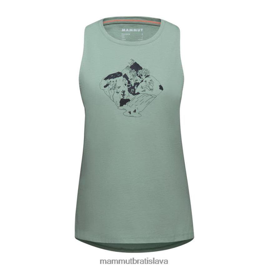sk Mammut oblečenie ženy massone tank top horolezec nefrit T4LB6J810