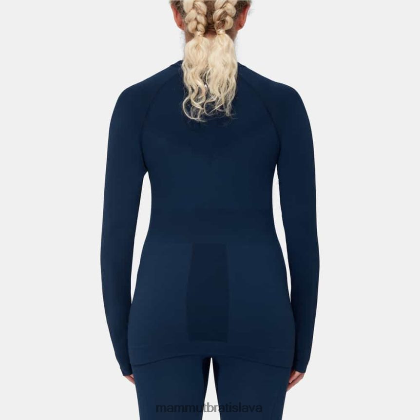 sk Mammut oblečenie ženy trift s dlhým rukávom námorný T4LB6J224
