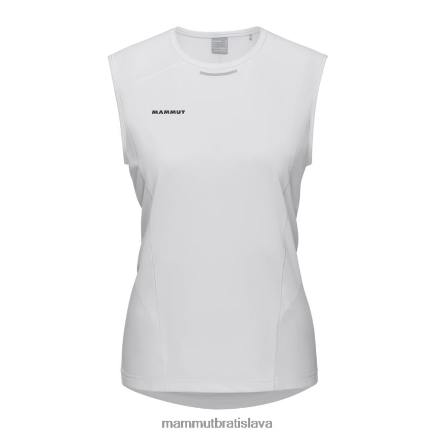 sk Mammut oblečenie ženy aenergy fl cap rukáv top biely T4LB6J256