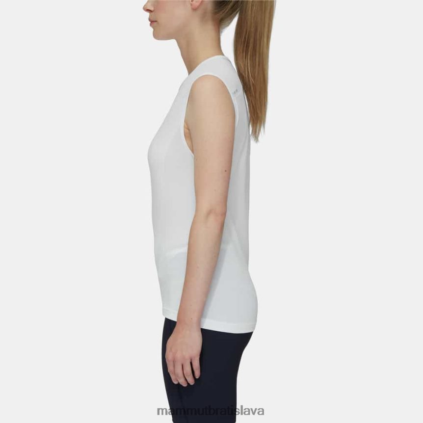 sk Mammut oblečenie ženy aenergy fl cap rukáv top biely T4LB6J256