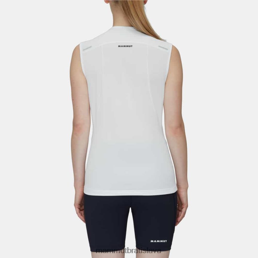 sk Mammut oblečenie ženy aenergy fl cap rukáv top biely T4LB6J256