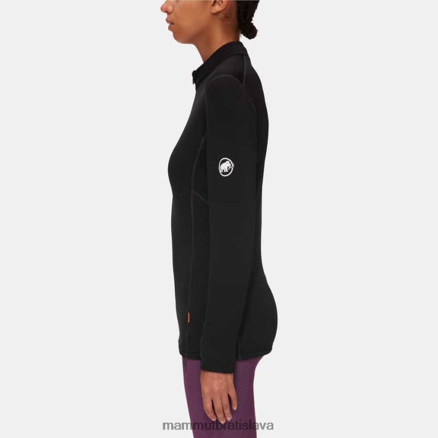 sk Mammut oblečenie ženy aenergy ml polovičný zips ťah čierna T4LB6J1052