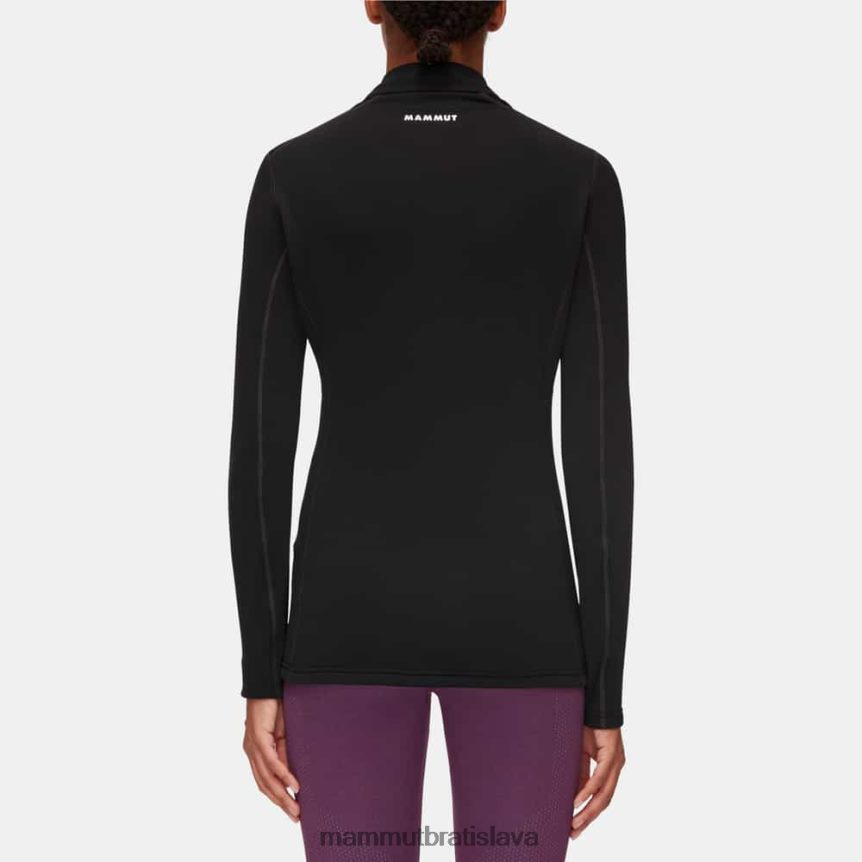 sk Mammut oblečenie ženy aenergy ml polovičný zips ťah čierna T4LB6J1052