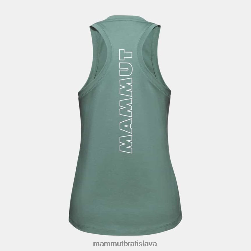 sk Mammut oblečenie ženy jadro top logo tmavý nefrit T4LB6J958