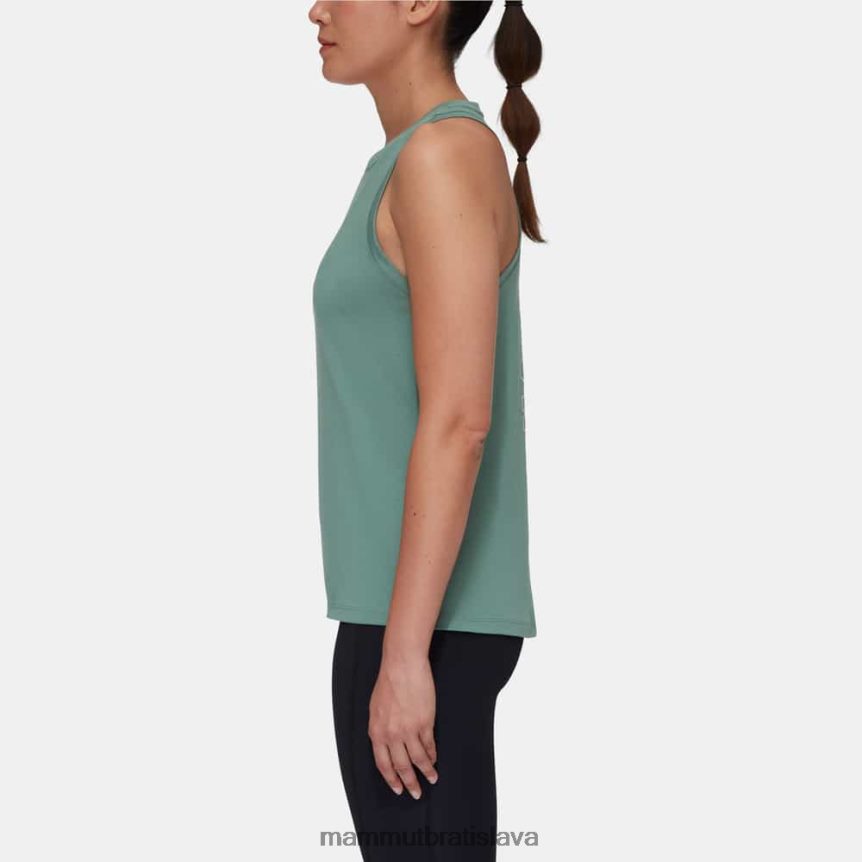 sk Mammut oblečenie ženy jadro top logo tmavý nefrit T4LB6J958