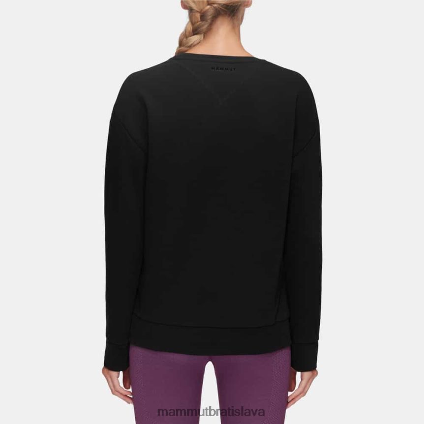 sk Mammut oblečenie ženy logo core ml crew na krku čierna T4LB6J1033