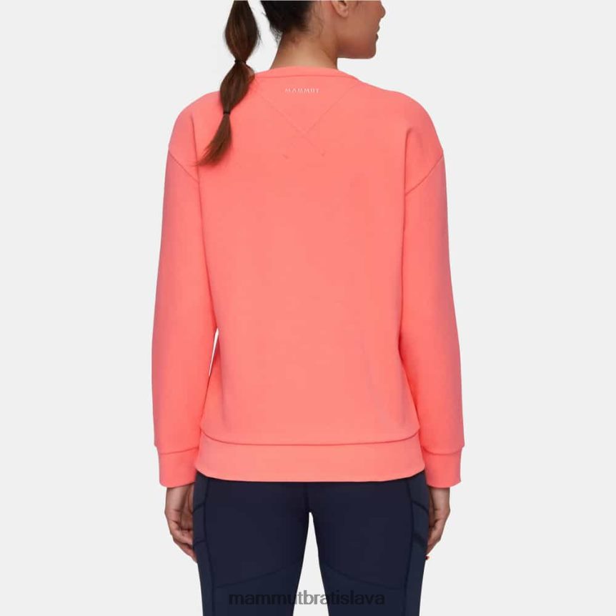sk Mammut oblečenie ženy logo core ml crew na krku losos T4LB6J1034